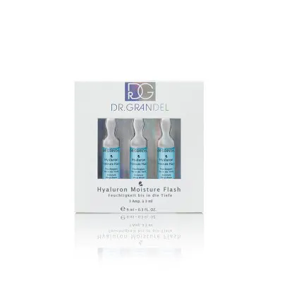 dr. grandel hyaluron moisture flash ampullen 3x3ml in Karton