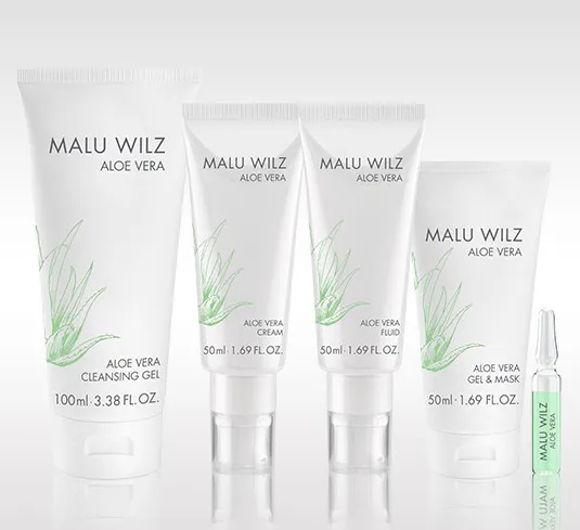 Malu Wilz Aloe Vera Komplette Pflegelinie