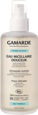 gamarde eau micellaire douceur, mizellen wasser 200ml in glasflasche