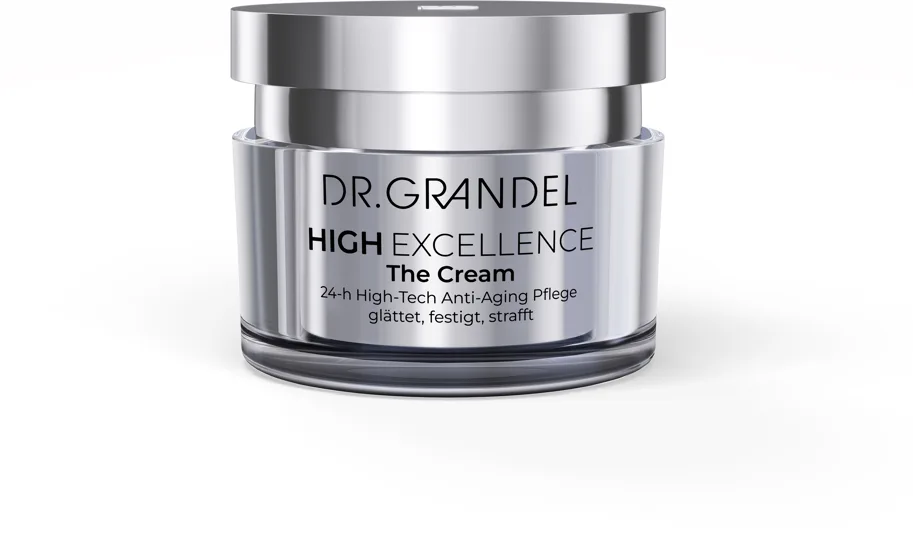 dr. grandel high excellence the cream 50ml in silbrigem Tiegel